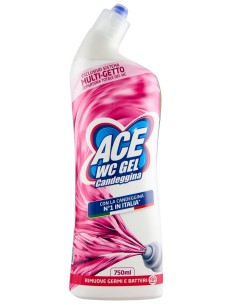 Ace Wc Gel 750ml - Candeggina - Rimuove Germi E Batteri